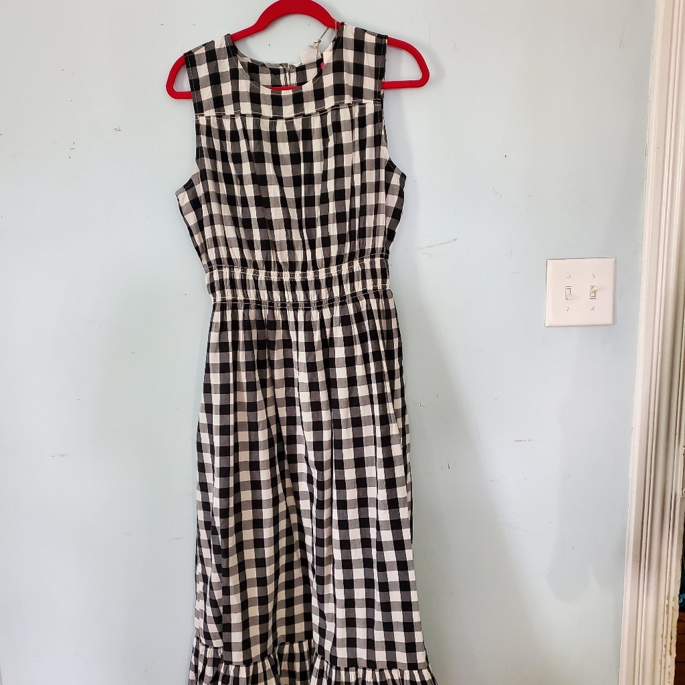 Gingham sundress xl bnwt